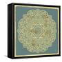 Beautiful Indian Ornament-transiastock-Framed Stretched Canvas