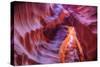 Beautiful Inner Earth, Antelope Canyon, Arizona-Vincent James-Stretched Canvas