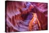 Beautiful Inner Earth, Antelope Canyon, Arizona-Vincent James-Stretched Canvas