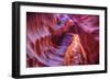 Beautiful Inner Earth, Antelope Canyon, Arizona-Vincent James-Framed Photographic Print