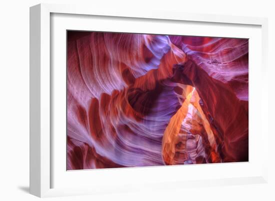 Beautiful Inner Earth, Antelope Canyon, Arizona-Vincent James-Framed Photographic Print