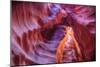 Beautiful Inner Earth, Antelope Canyon, Arizona-Vincent James-Mounted Photographic Print