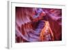 Beautiful Inner Earth, Antelope Canyon, Arizona-Vincent James-Framed Photographic Print