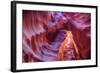 Beautiful Inner Earth, Antelope Canyon, Arizona-Vincent James-Framed Photographic Print