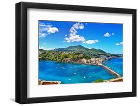 Beautiful Ischia Isalnd - View from Castel. Italy-Maugli-l-Framed Photographic Print