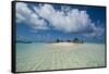 Beautiful island, El Acuario, San Andres, Caribbean Sea, Colombia, South America-Michael Runkel-Framed Stretched Canvas