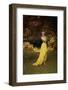 Beautiful Lady in Fairy Forest-Nadya Korobkova-Framed Photographic Print