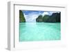 Beautiful Lagoon at Phi Phi Ley Island, the Exact Place Where the Beach Movie Was Filmed-haveseen-Framed Photographic Print