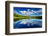 Beautiful Lake in Altai Mountains-DmitryP-Framed Photographic Print