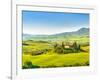 Beautiful Landscape in Tuscany, Italy-sborisov-Framed Photographic Print