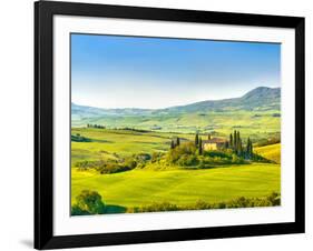 Beautiful Landscape in Tuscany, Italy-sborisov-Framed Photographic Print