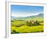 Beautiful Landscape in Tuscany, Italy-sborisov-Framed Photographic Print