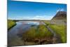 Beautiful Landscape, River in Wild Iceland-Luis Louro-Mounted Photographic Print