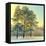 Beautiful Landscape with Winter Forest-DeSerg-Framed Stretched Canvas