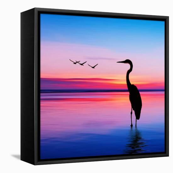 Beautiful Landscape-Eva Bidiuk-Framed Stretched Canvas