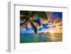 Beautiful Lanikai, Kailua Sunrise in Hawaii-Shane Myers Photography-Framed Photographic Print