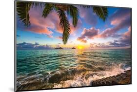 Beautiful Lanikai, Kailua Sunrise in Hawaii-Shane Myers Photography-Mounted Photographic Print