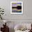 Beautiful Lenticular Clouds Drift over Fisrt Vermillion Lake to Rest onTop of Mt Rundle-Joao Maia-Framed Photographic Print displayed on a wall