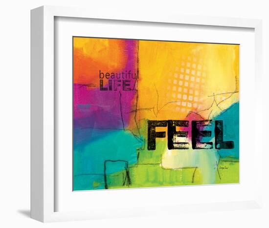 Beautiful Life-Lucy Cloud-Framed Art Print