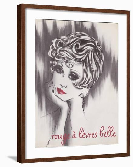 Beautiful Lipstick-null-Framed Giclee Print