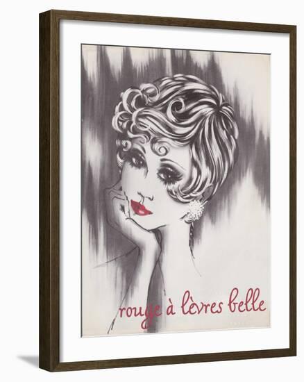 Beautiful Lipstick-null-Framed Giclee Print