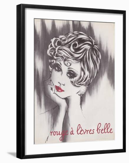 Beautiful Lipstick-null-Framed Giclee Print