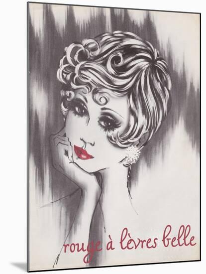 Beautiful Lipstick-null-Mounted Giclee Print