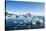 Beautiful little icebergs, Hope Bay, Antarctica, Polar Regions-Michael Runkel-Stretched Canvas