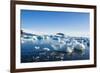 Beautiful little icebergs, Hope Bay, Antarctica, Polar Regions-Michael Runkel-Framed Photographic Print