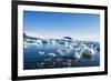 Beautiful little icebergs, Hope Bay, Antarctica, Polar Regions-Michael Runkel-Framed Photographic Print