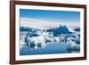 Beautiful little icebergs, Hope Bay, Antarctica, Polar Regions-Michael Runkel-Framed Photographic Print