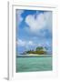 Beautiful little islet in the lagoon of Wallis, Wallis and Futuna, Pacific-Michael Runkel-Framed Photographic Print