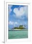 Beautiful little islet in the lagoon of Wallis, Wallis and Futuna, Pacific-Michael Runkel-Framed Photographic Print