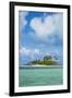 Beautiful little islet in the lagoon of Wallis, Wallis and Futuna, Pacific-Michael Runkel-Framed Photographic Print