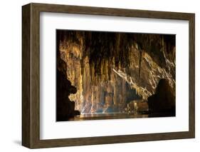 Beautiful Lod Cave in Sappong, Northern Thailand-mazzzur-Framed Photographic Print