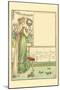 Beautiful May, Sweetness in Speech Proposed Health to their Host-Walter Crane-Mounted Art Print