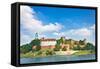 Beautiful Medieval Wawel Castle, Cracow, Poland-mffoto-Framed Stretched Canvas