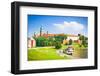 Beautiful Medieval Wawel Castle, Cracow, Poland-mffoto-Framed Photographic Print