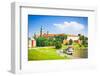 Beautiful Medieval Wawel Castle, Cracow, Poland-mffoto-Framed Photographic Print