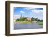 Beautiful Medieval Wawel Castle, Cracow, Poland-mffoto-Framed Photographic Print