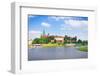 Beautiful Medieval Wawel Castle, Cracow, Poland-mffoto-Framed Photographic Print