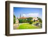 Beautiful Medieval Wawel Castle, Cracow, Poland-mffoto-Framed Photographic Print