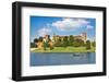 Beautiful Medieval Wawel Castle, Cracow, Poland-mffoto-Framed Photographic Print