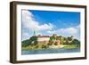 Beautiful Medieval Wawel Castle, Cracow, Poland-mffoto-Framed Photographic Print