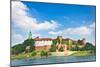 Beautiful Medieval Wawel Castle, Cracow, Poland-mffoto-Mounted Photographic Print