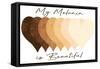 Beautiful Melanin-Marcus Prime-Framed Stretched Canvas