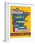 Beautiful Minnesota-Mark Frost-Framed Premium Giclee Print