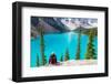 Beautiful Moraine Lake in Banff National Park, Canada-Galyna Andrushko-Framed Photographic Print