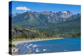 Beautiful Mountain Lake in the Los Alerces National Park-Michael Runkel-Stretched Canvas