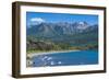 Beautiful Mountain Lake in the Los Alerces National Park-Michael Runkel-Framed Photographic Print